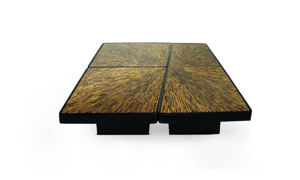 Glass Inlay – Coffee Table