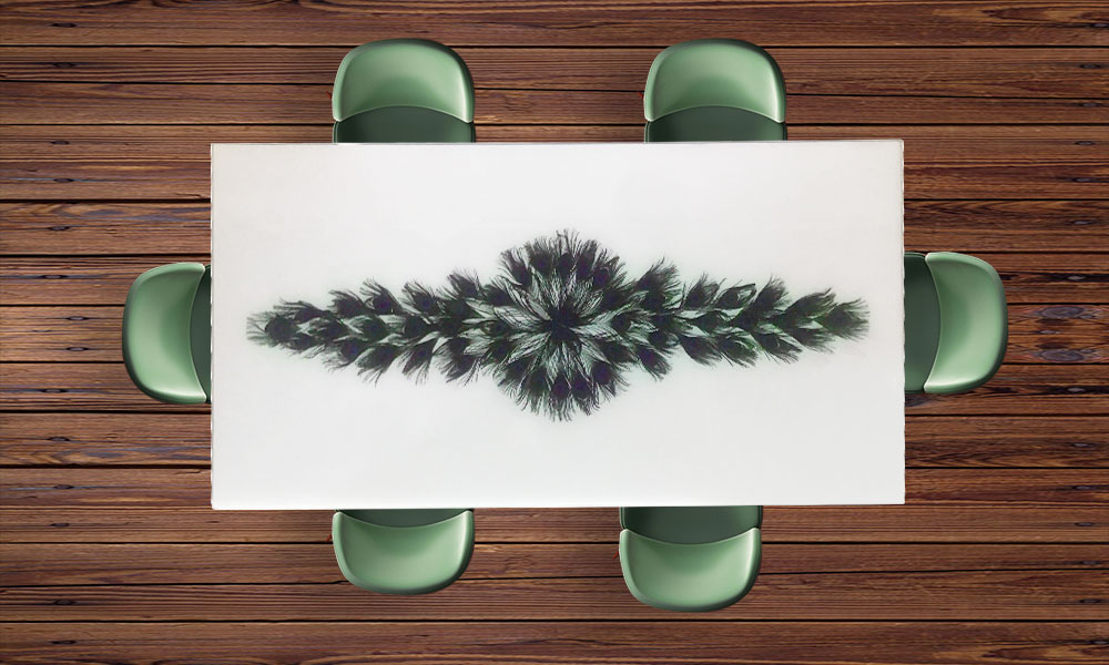 Peacock Feather – Dining Table